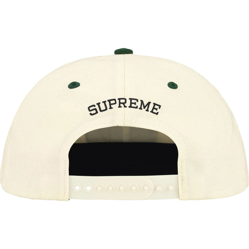 Boné Supreme Pledge Allegiance 6-Panel FW25 "White" Branco