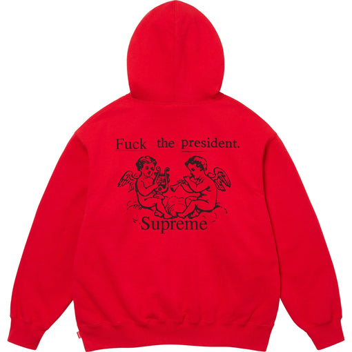 Moletom Supreme President Hooded Sweatshirt FW25 "Red" Vermelho