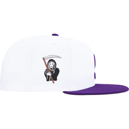 Boné Supreme x New Era Reaper S Logo FW25 "White" Branco