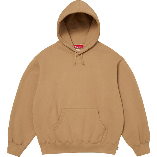 Moletom Supreme Satin Appliqué Hooded Sweatshirt FW25 "Khaki" Bege
