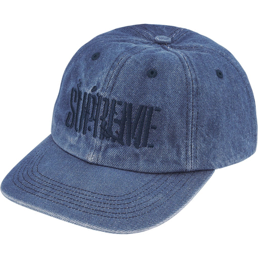 Bonés Supreme Splatter 6-Panel "Denim" Azul
