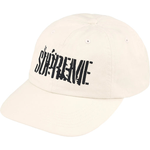 Bonés Supreme Splatter 6-Panel "White" Branco