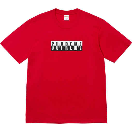 Camiseta Supreme Split FW25 "Red" Vermelho