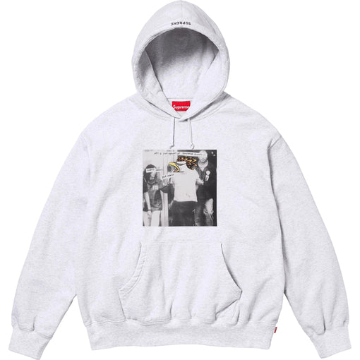 Moletom Supreme x ANTIHERO Hooded Sweatshirt FW25 "Ash Grey" Cinza