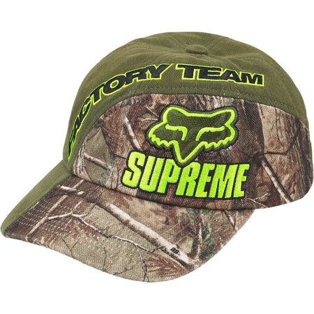 Boné Supreme x Fox Racing 6-Panel  FW25 "Realtree® AP Camo" Marrom/Verde