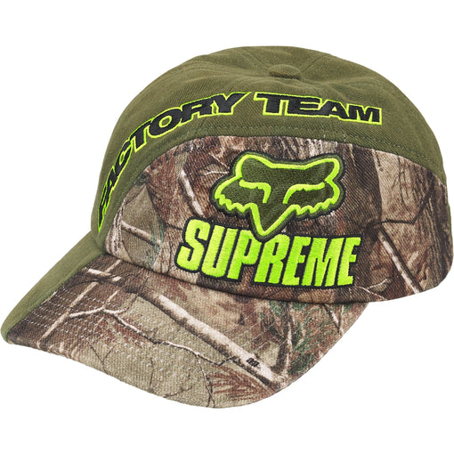 Boné Supreme x Fox Racing 6-Panel  FW25 "Realtree® AP Camo" Marrom/Verde