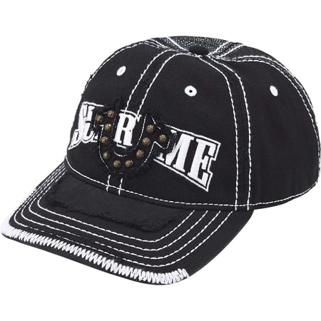 Boné Supreme x True Religion Mesh Back 6-Panel FW25 "Black" Preto