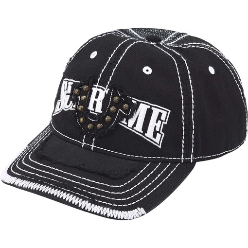 Boné Supreme x True Religion Mesh Back 6-Panel FW25 "Black" Preto