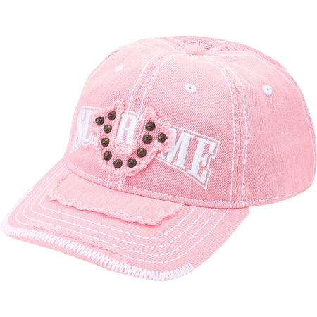 Boné Supreme x True Religion Mesh Back 6-Panel FW25 "Pink" Rosa