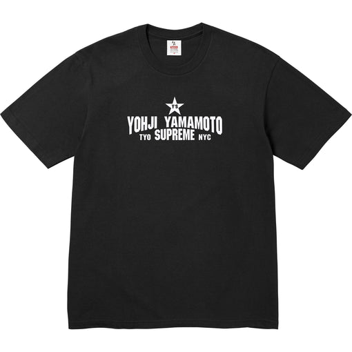 Camiseta Supreme x Y’s Star FW25 "Black" Preto