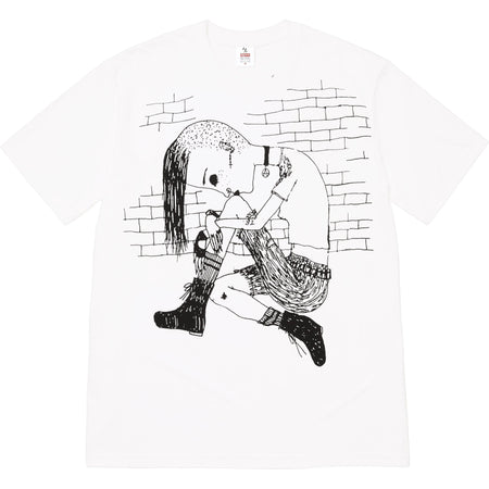 Camiseta Supreme x Y’s Thinker FW25 "White" Branco