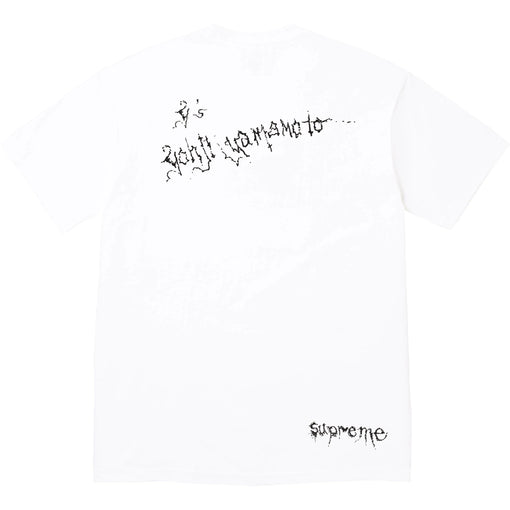 Camiseta Supreme x Y’s Thinker FW25 "White" Branco