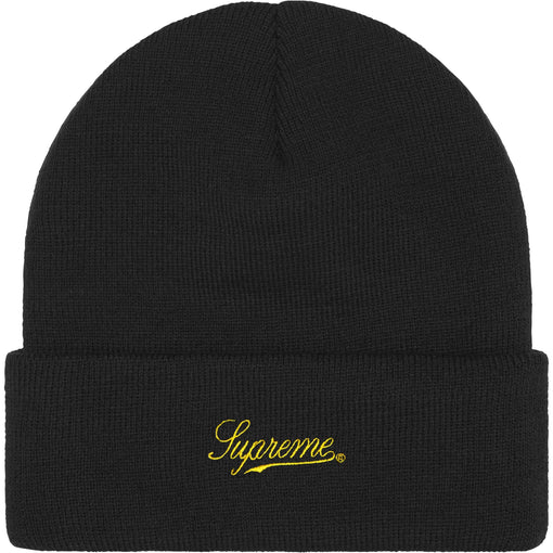 Touca Supreme x Wu-Tang Clan Beanie FW25 "Black" Preto