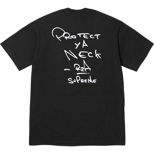 Camiseta Supreme x Wu-Tang Clan RZA "Black" Preto