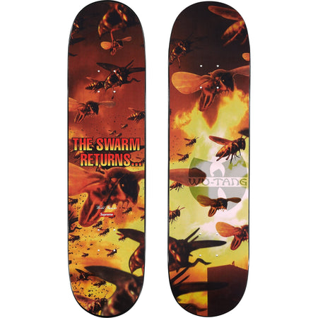 Shape Supreme x Wu-Tang Clan Skateboard FW25 "Black/Yellow" Preto/Amarelo