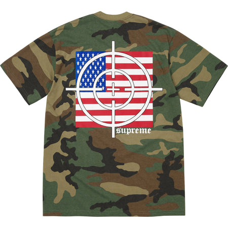 Camiseta Supreme Target FW25 "Camo" Verde