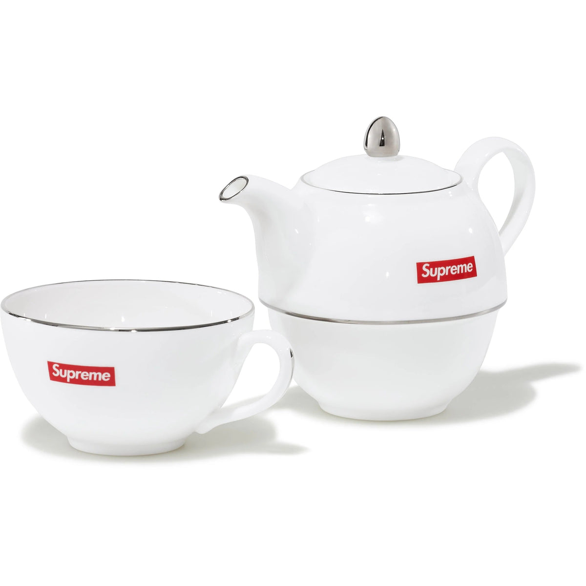 Tea Set Supreme FW 25 "White" Branco