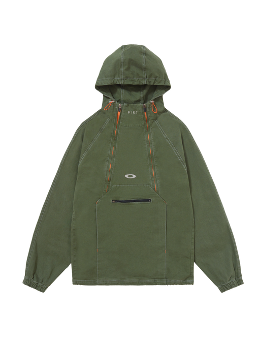 Jaqueta Piet x Oakley "Static Windbreaker" Verde