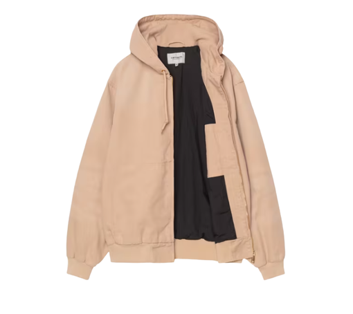 Jaqueta Carhartt "OG Active Jacket Dusty H Brown Stone Canvas" Bege