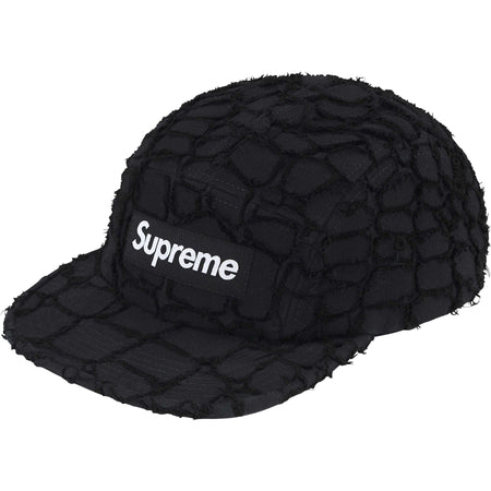 Boné Supreme Frayed Croc Denim "Black" Preto