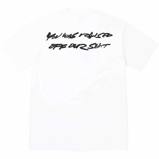 Camiseta Supreme x Futura Box Logo "White" Branco