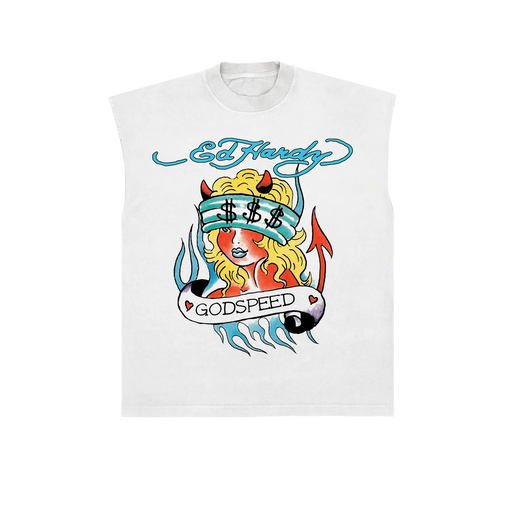 Regata Ed Hardy Godspeed "White" Branco