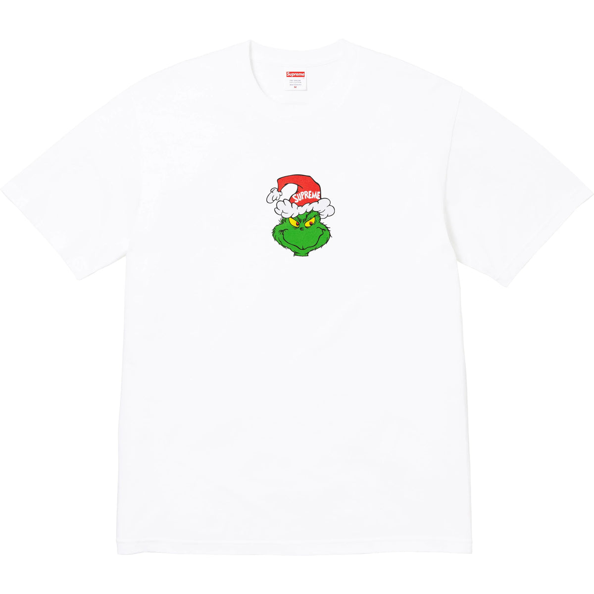 Camiseta Supreme "Grinch" Branco