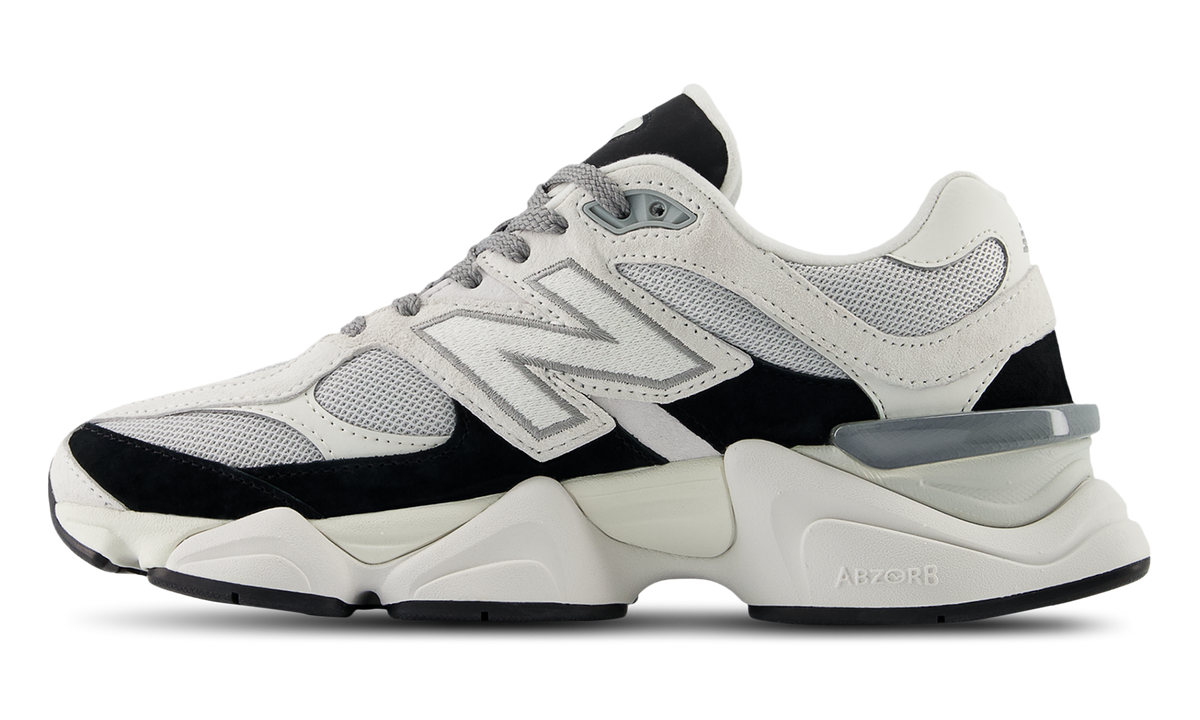 Tênis New Balance 9060 Grey Jet Black Cinza