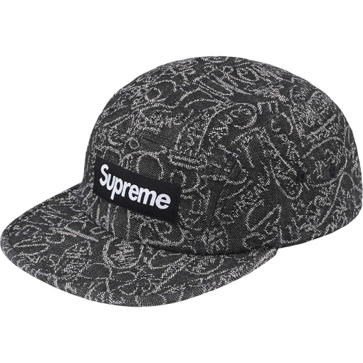 Boné Supreme Handwriting Denim "Black" Preto