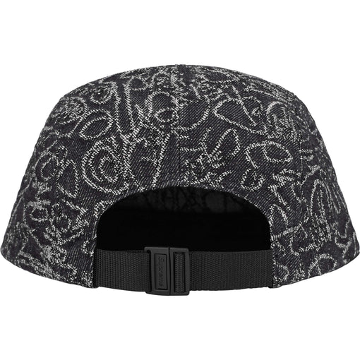 Boné Supreme Handwriting Denim "Black" Preto