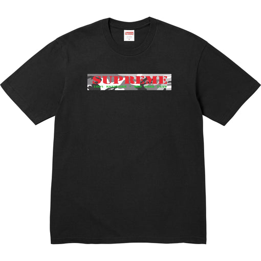 Camiseta Supreme Hardcore SS25 "Black" Preto
