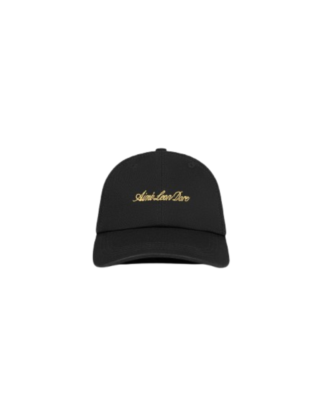 Boné Aime Leon Dore Washed Script Hat Jet Black Preto