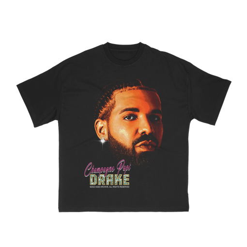 Camiseta Aged Archive "Drake" Preto