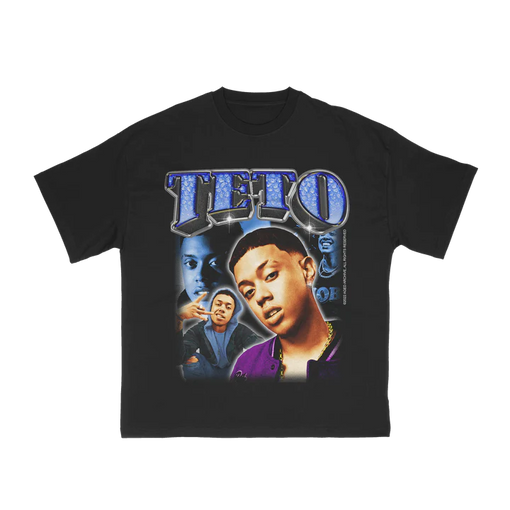 Camiseta Aged Archive "Teto" Preto
