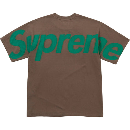 Camiseta Supreme Intarsia S/S Top SS25 "Brown" Marrom
