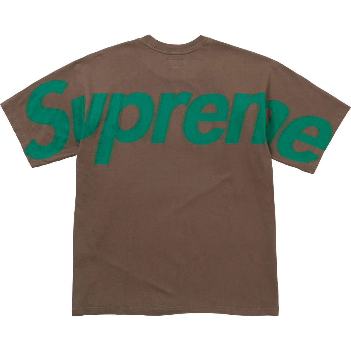 Camiseta Supreme Intarsia S/S Top SS25 "Brown" Marrom