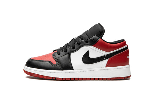 Tênis Air Jordan 1 Low "Bred Toe" Vermelho/Preto