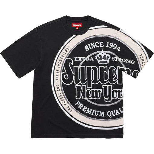Camiseta Supreme Lager S/S Top SS25 "Black" Preto