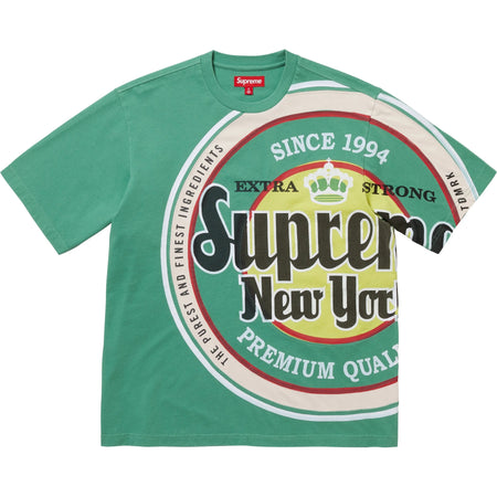 Camiseta Supreme Lager S/S Top SS25 "Green" Verde