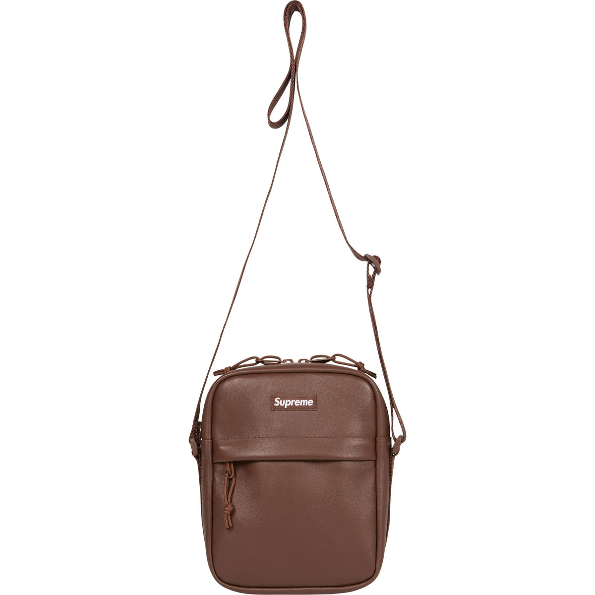 Bolsa Supreme Shoulder Bag Leather "Brown" Marrom