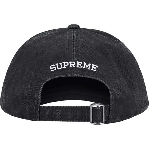 Boné 6-Panel Supreme "License Plate" Preto