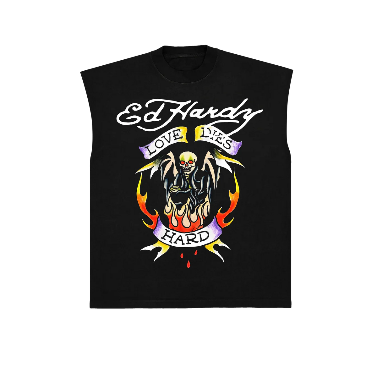 Regata Ed Hardy Love Dies Hard "Black" Preto