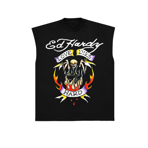 Regata Ed Hardy Love Dies Hard "Black" Preto