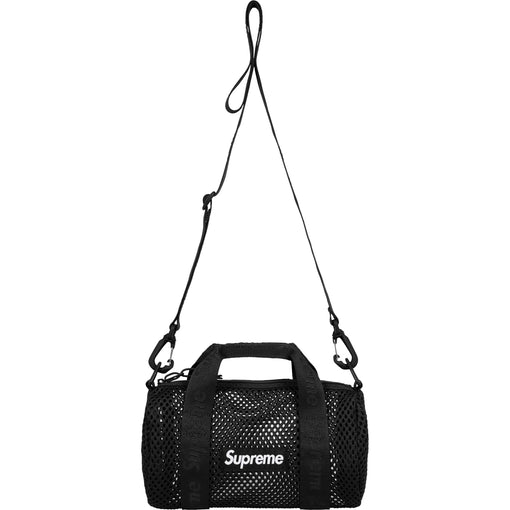 Bolsa Supreme Mini Duffle Bag SS25 "Black" Preto