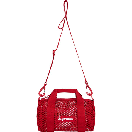 Bolsa Supreme Mini Duffle Bag SS25 "Red" Vermelho