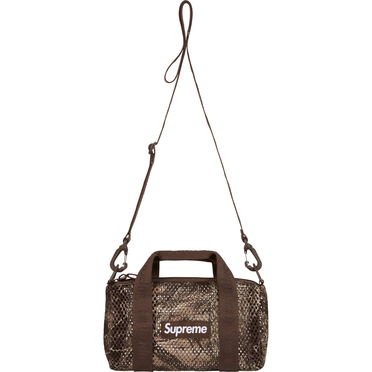Bolsa Supreme Mini Duffle Bag SS25 "TrueTimber® Kanati Camo" Marrom