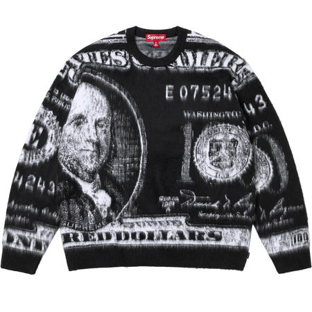 Suéter Supreme "Money" Preto