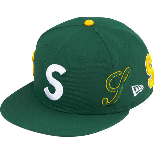 Boné Supreme x New Era Multi S Logo "Green" Verde