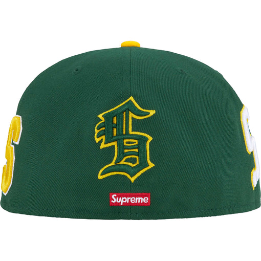 Boné Supreme x New Era Multi S Logo "Green" Verde