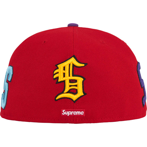 Boné Supreme x New Era Multi S Logo "Red" Vermelho